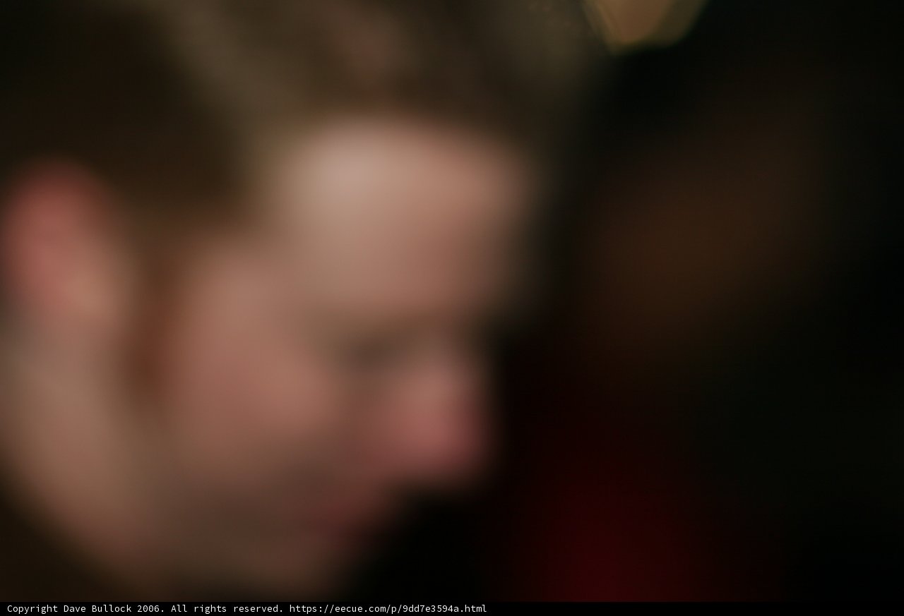 Blurry Red Samurai
