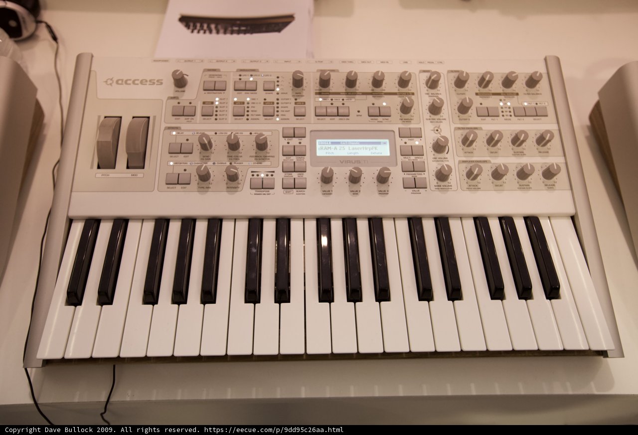 White Piano Keyboard with 2 Switches