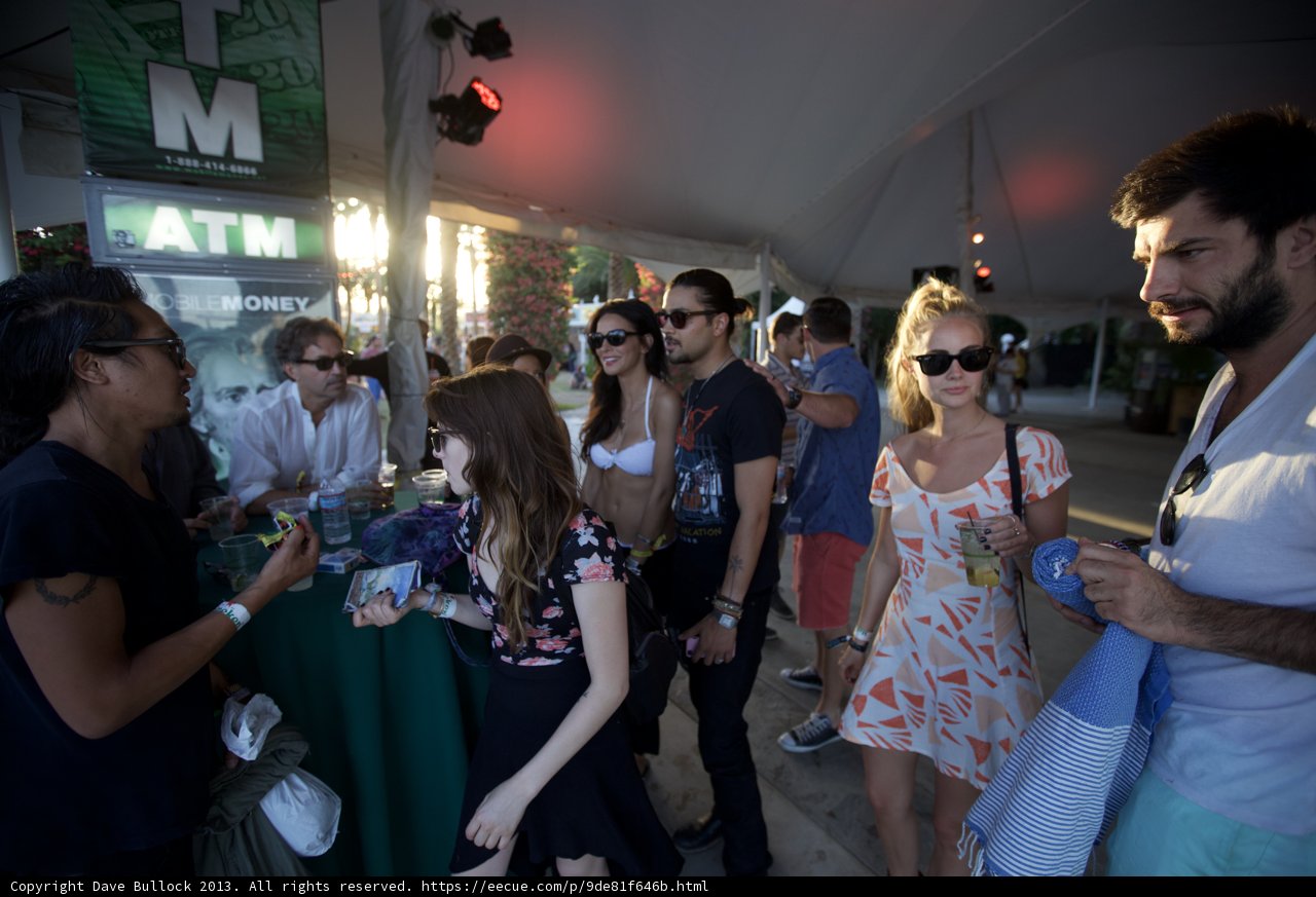 Group Gathering at Coachella