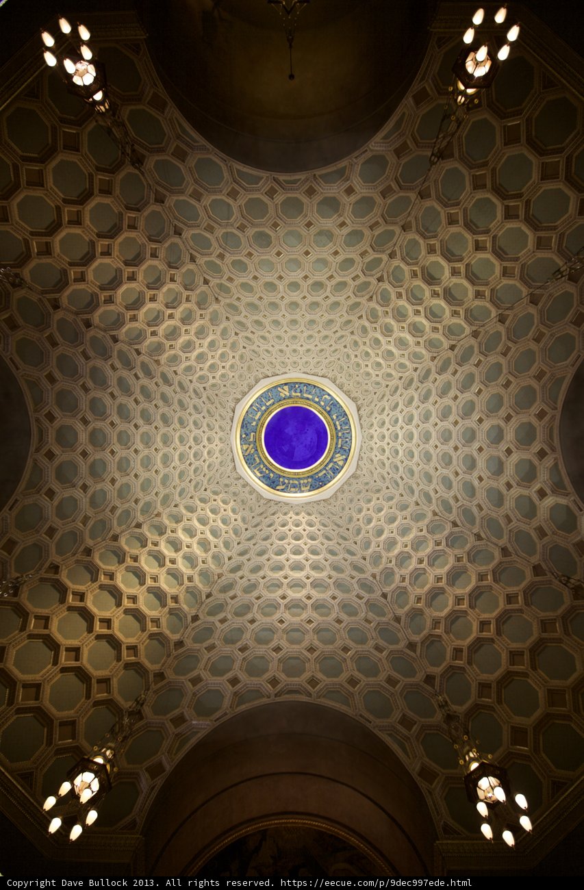 Glittering Chandelier in the Cathedral