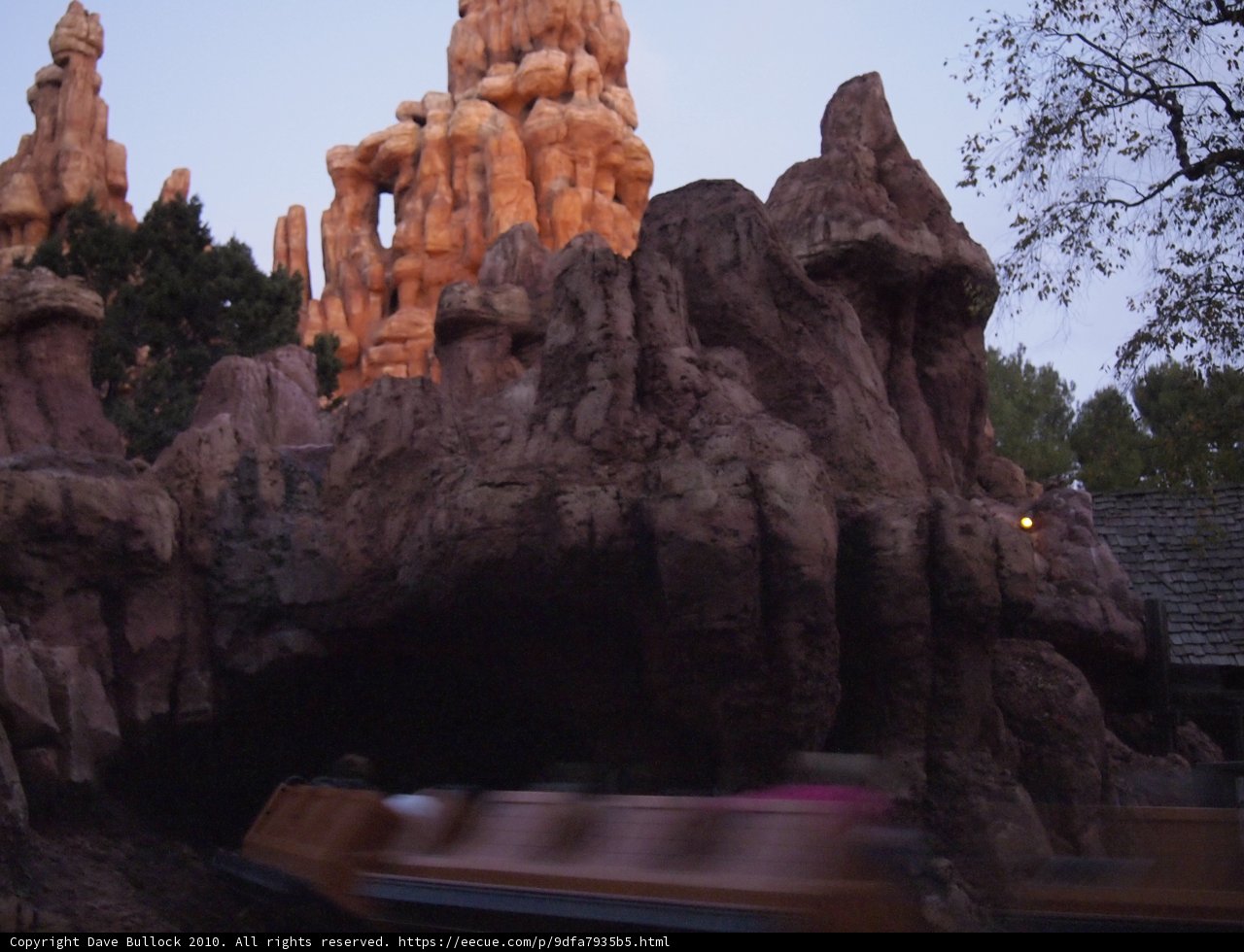 Thrilling Adventure at Big Thunder Mountain Railroad