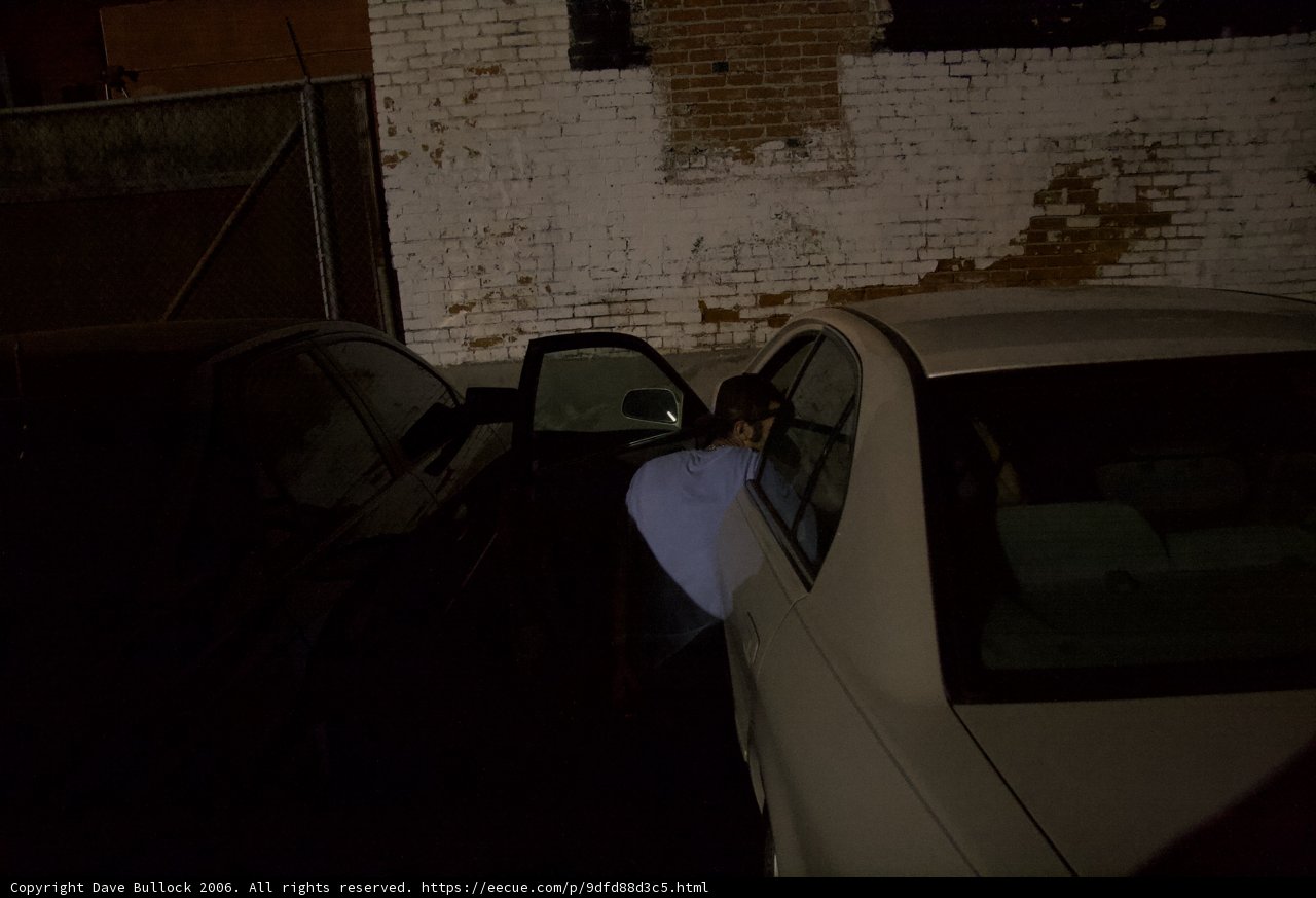 Night Ride in a Sports Car