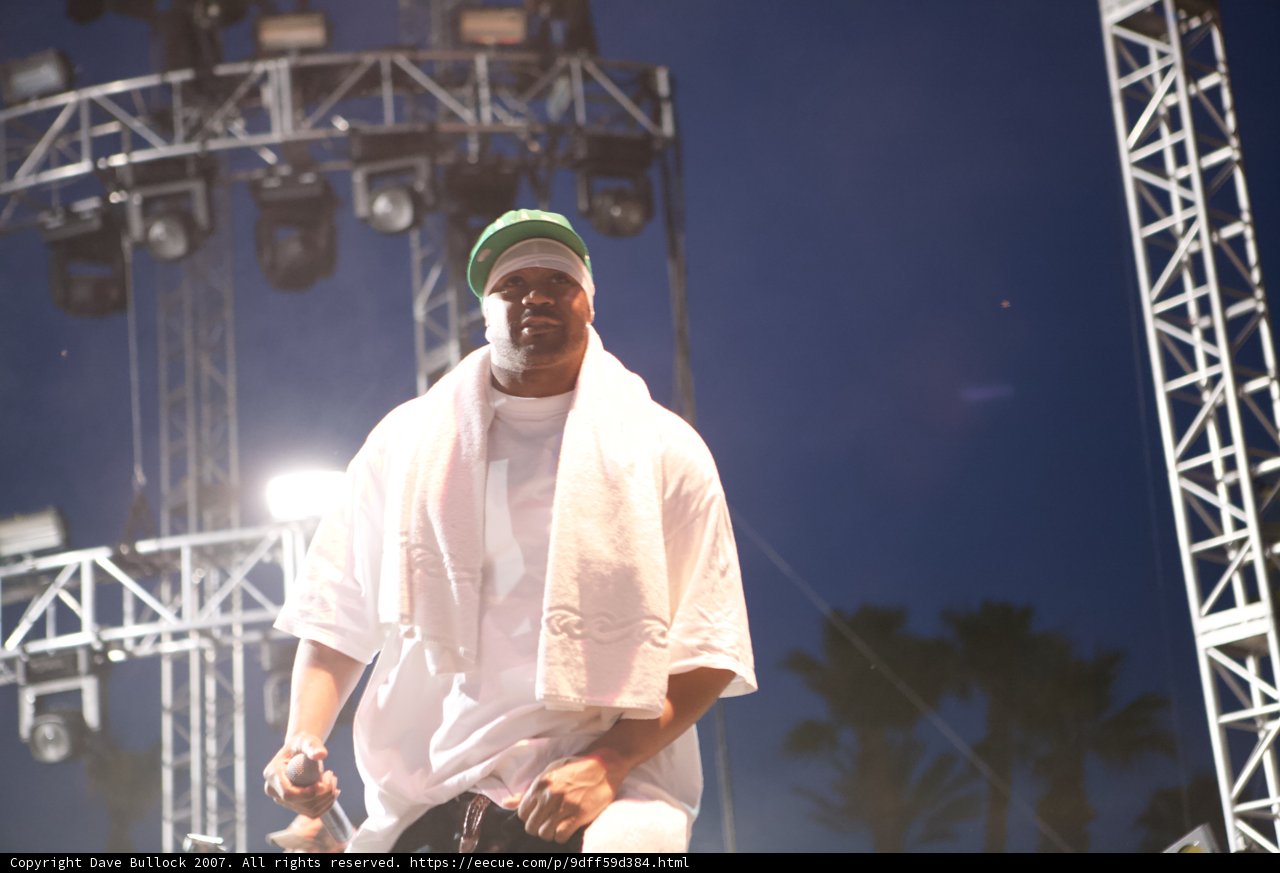 Ghostface Killah Rocks Coachella Stage