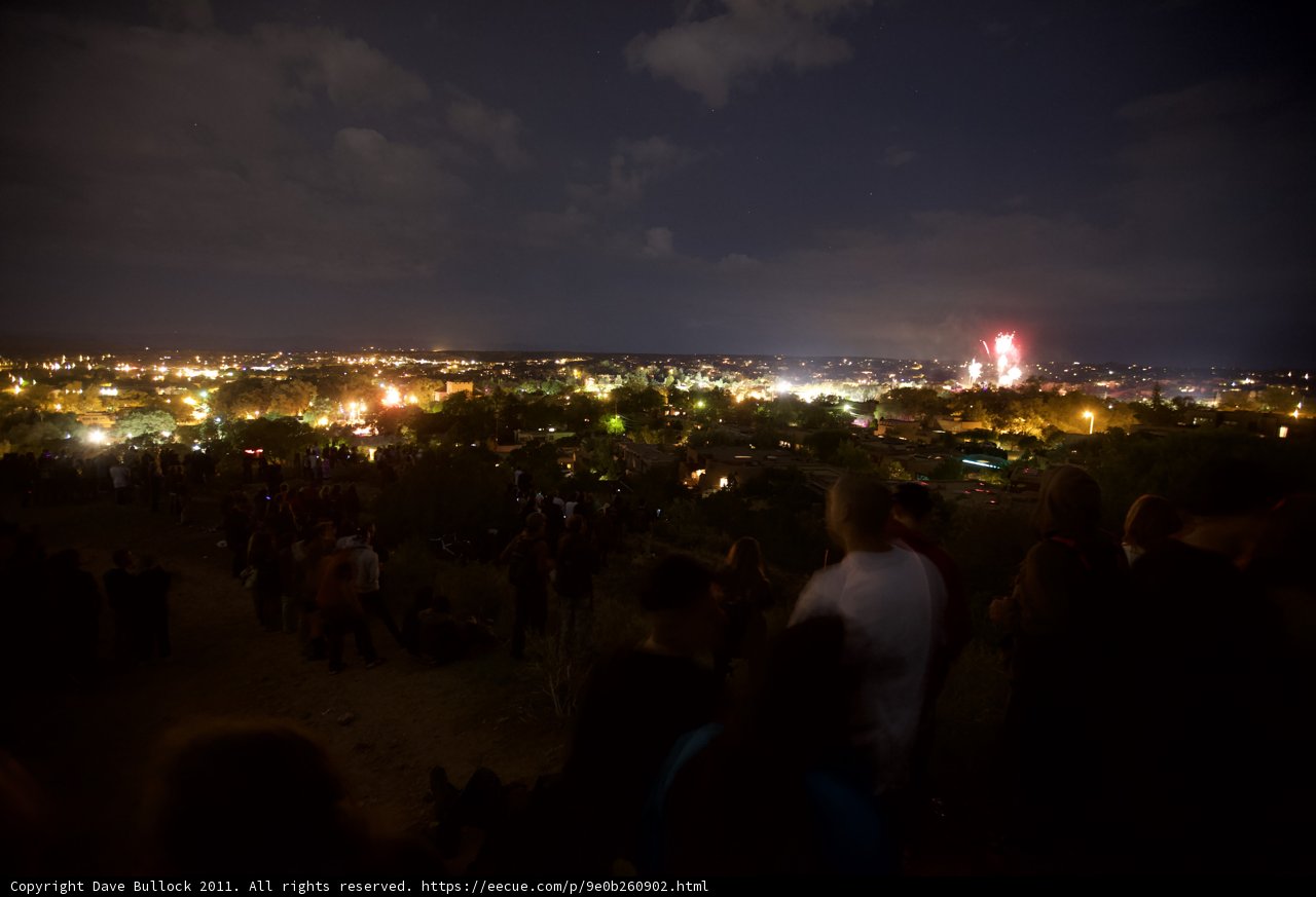 Spectacular Fireworks Display over the Metropolis