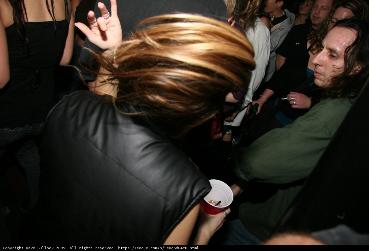Blonde Bombshell at the Club