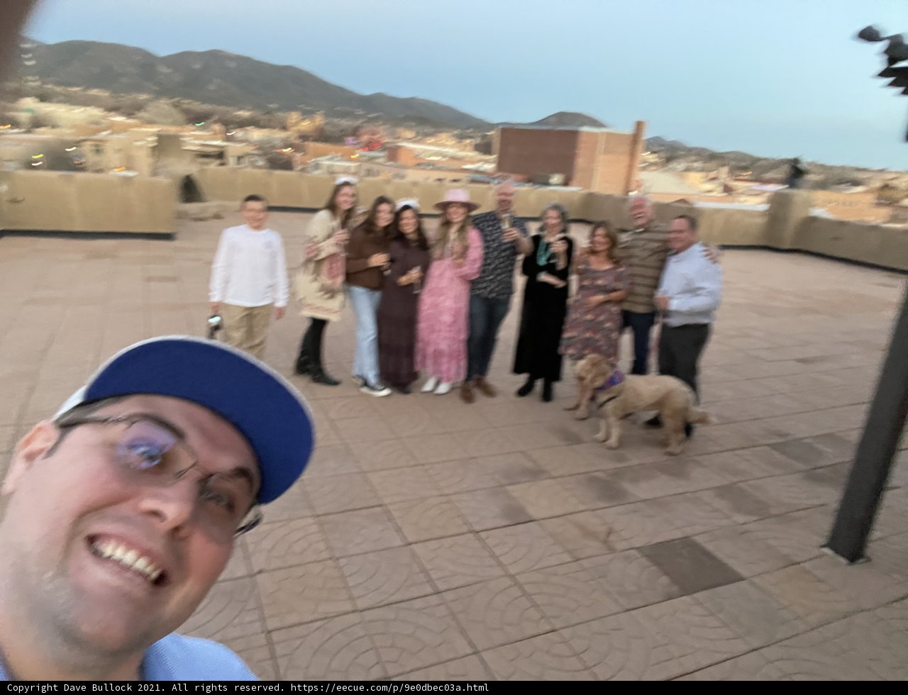Rooftop Selfie with Friends
