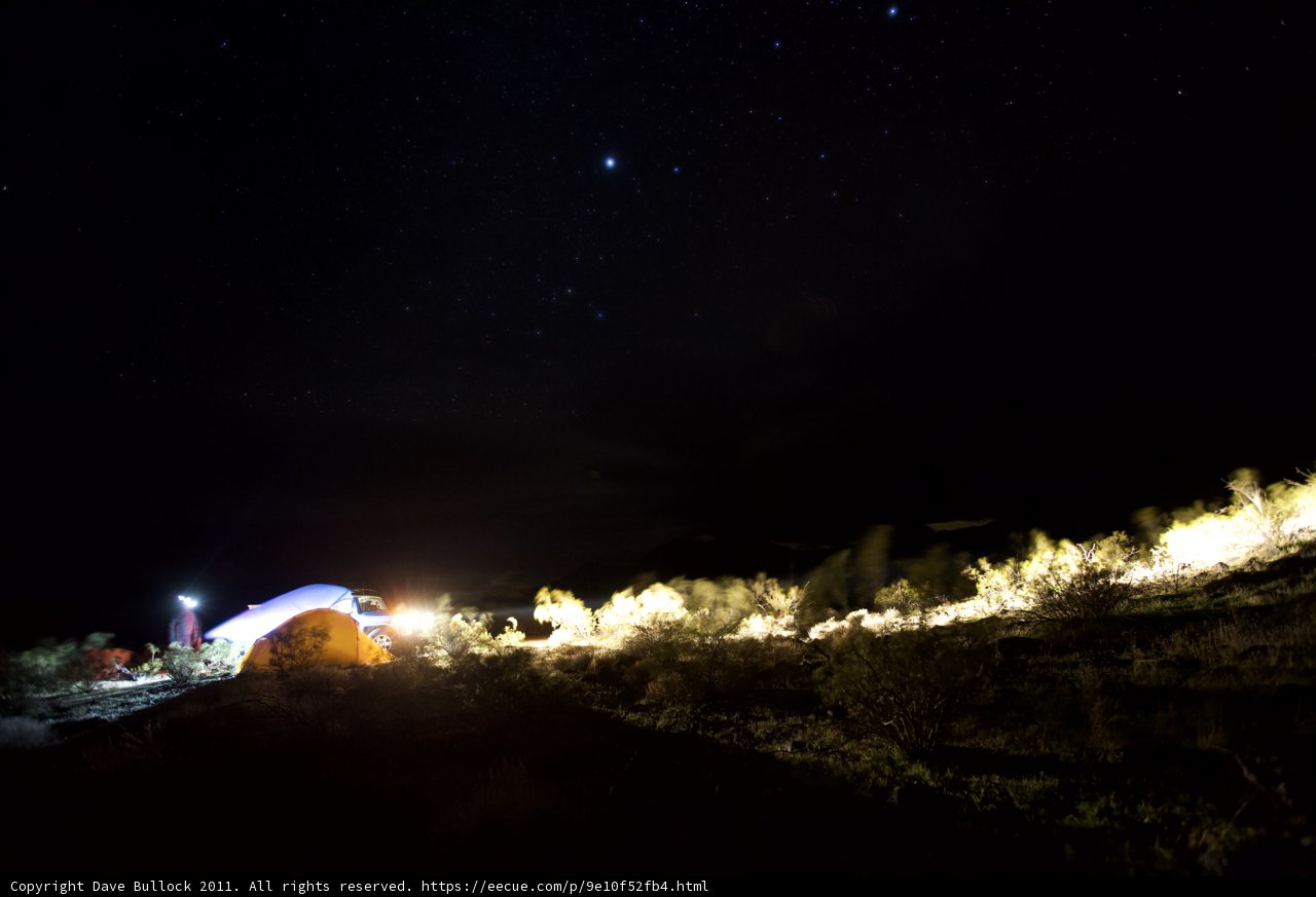 Camping under the Stars