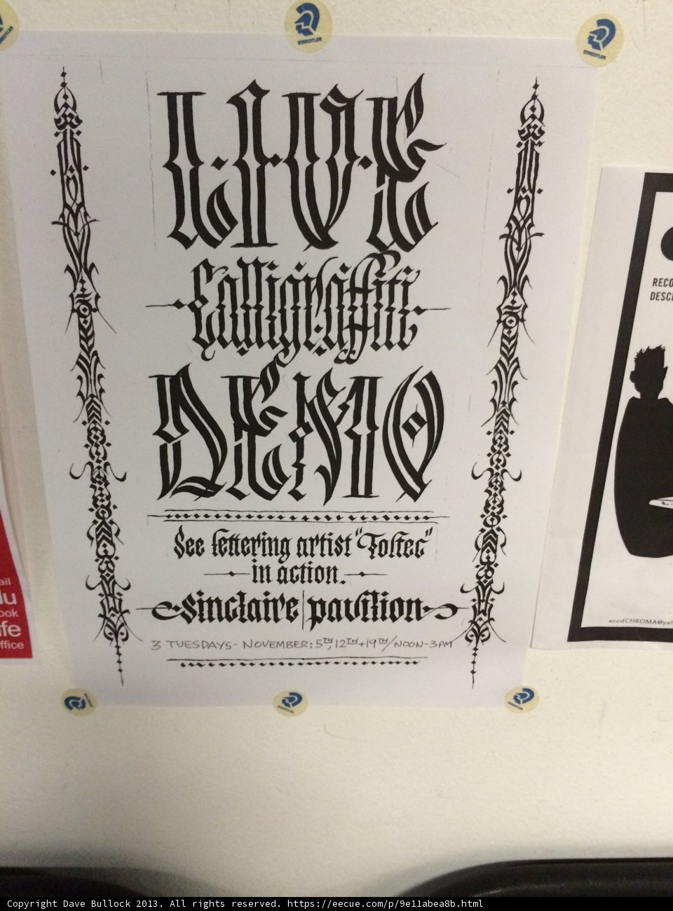 Classic Calligraphy Poster