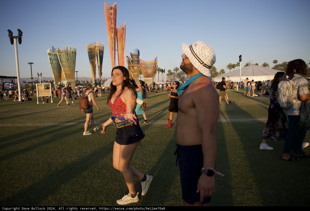 Sunset Vibes at Coachella 2024