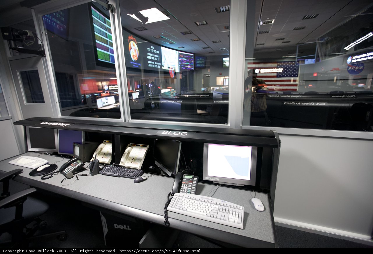 Mission Control Center Command Desk