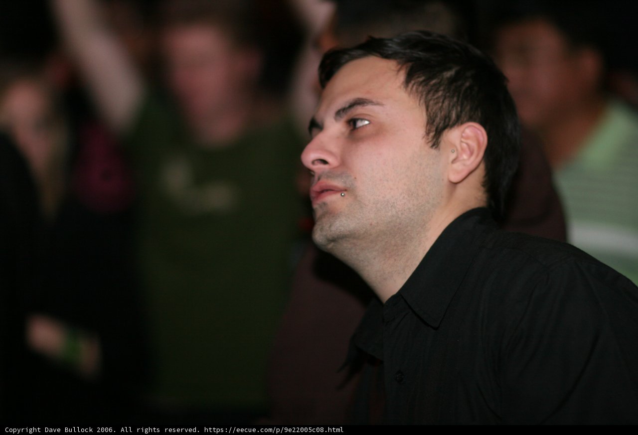 Rodolfo Valente in Black Shirt
