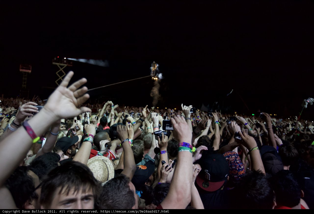 Hands in the Night Sky