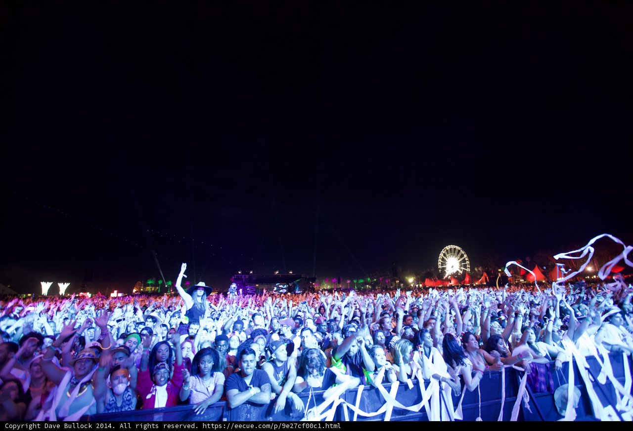 Music and Lights at Coachella