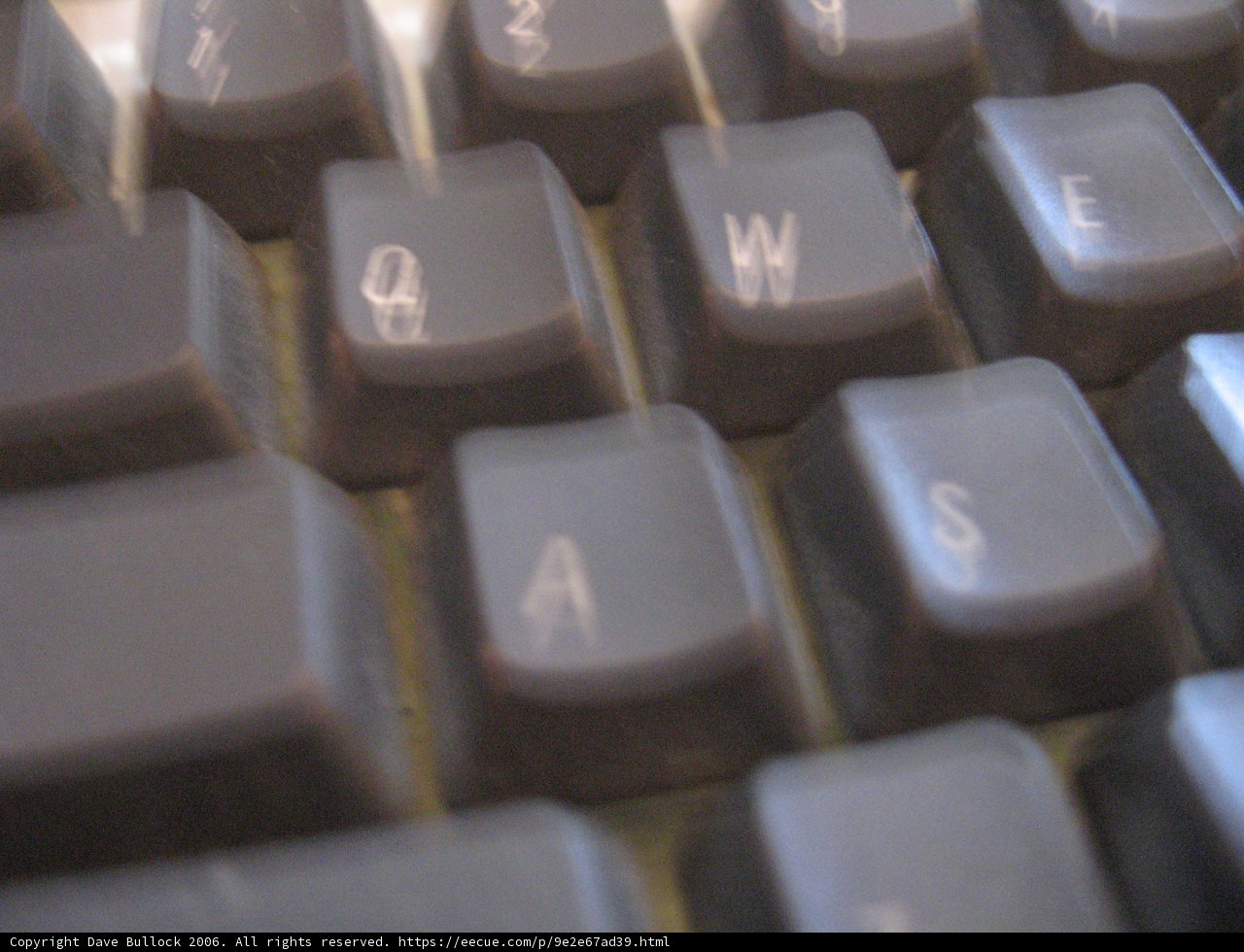 Blurred Vision of a Working Machine