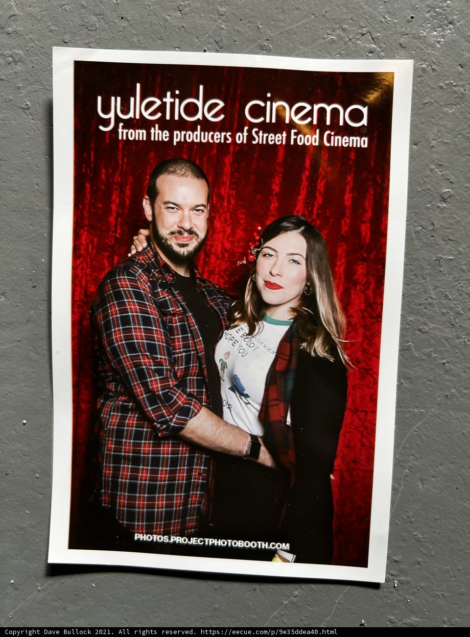 Yuleide Cinema Poster from Sweet Street Cinema Producers