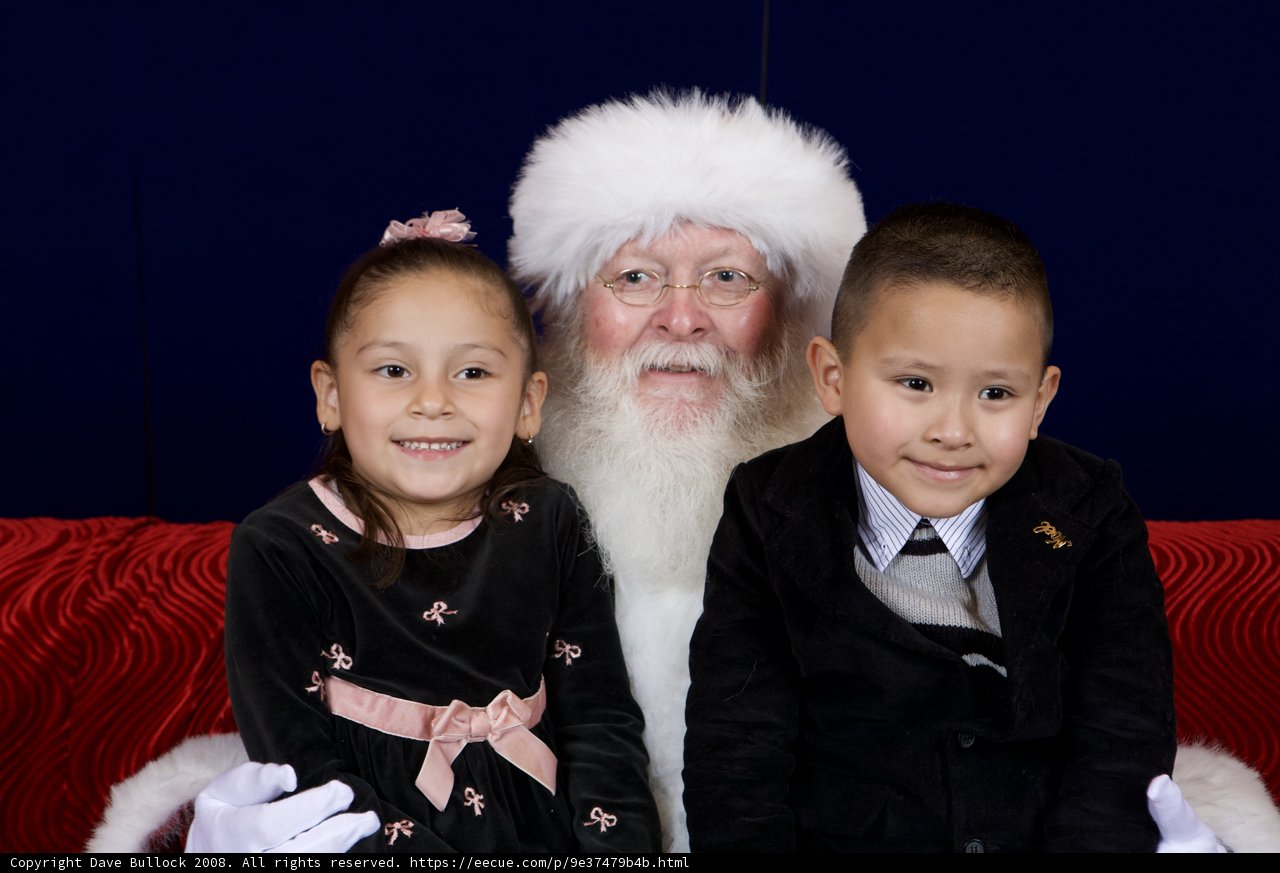 Santa Claus Visits the Newport Beach Library for 2008 APC Xmas Party