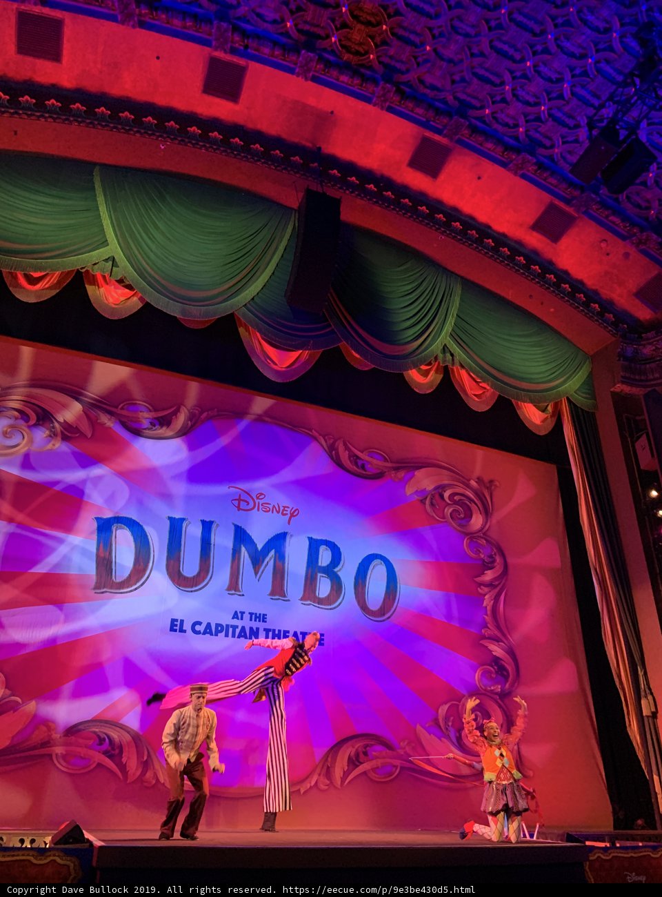 Marta's Solo Performance in Dumbo the Musical at Disneyland