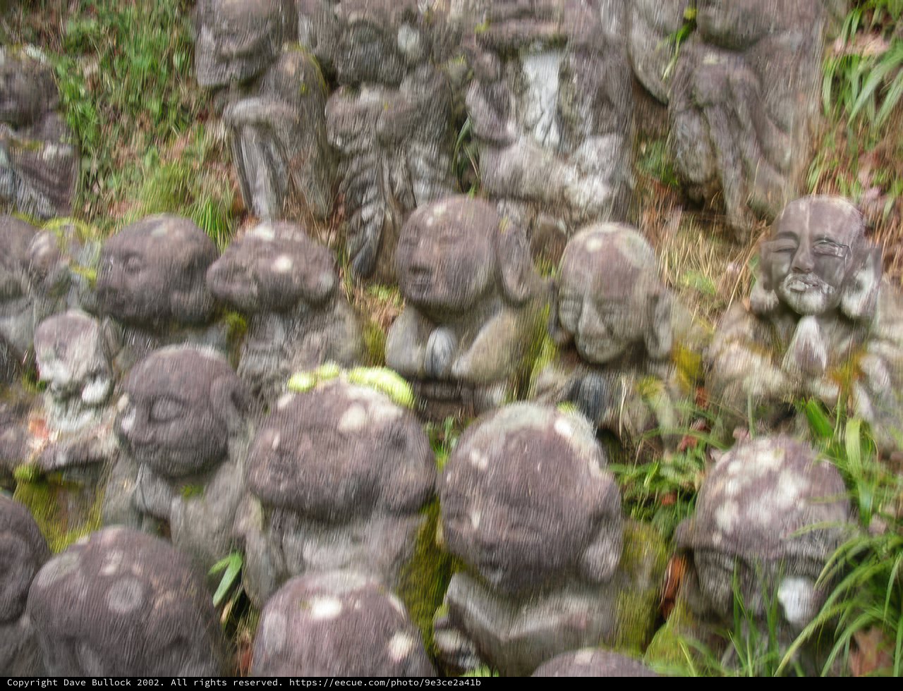 Stone Statues in the Wild