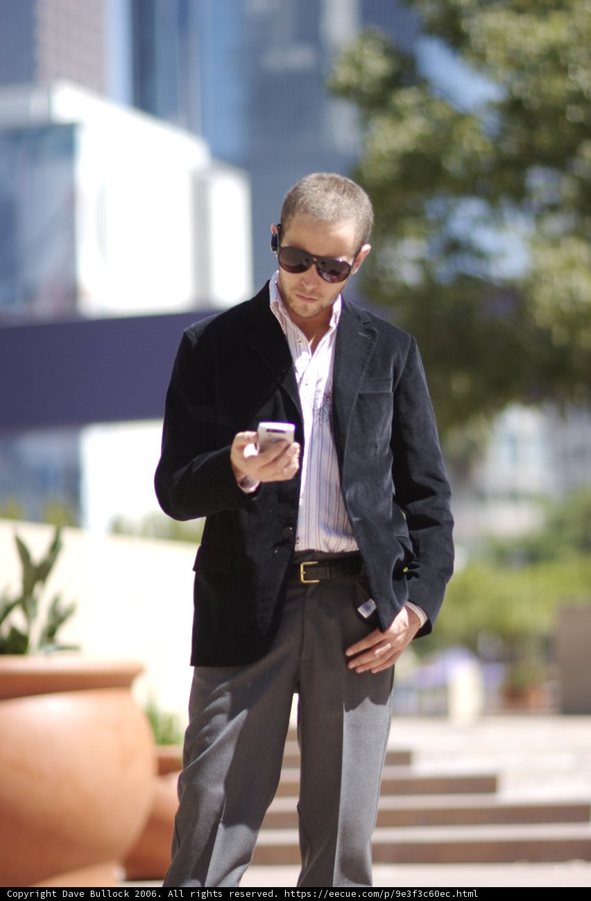 Tech-Savvy Businessman