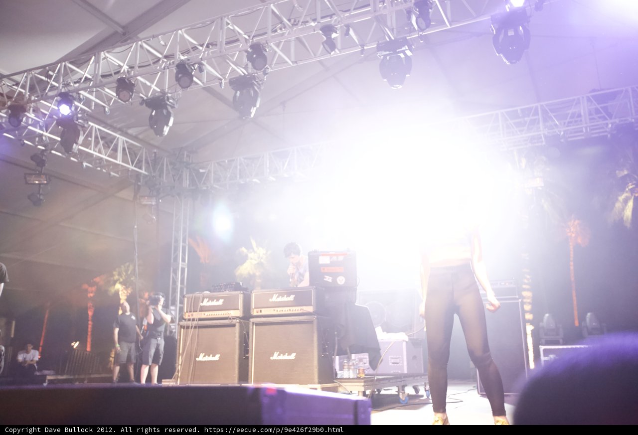 Rocking the Stage at Coachella 2012