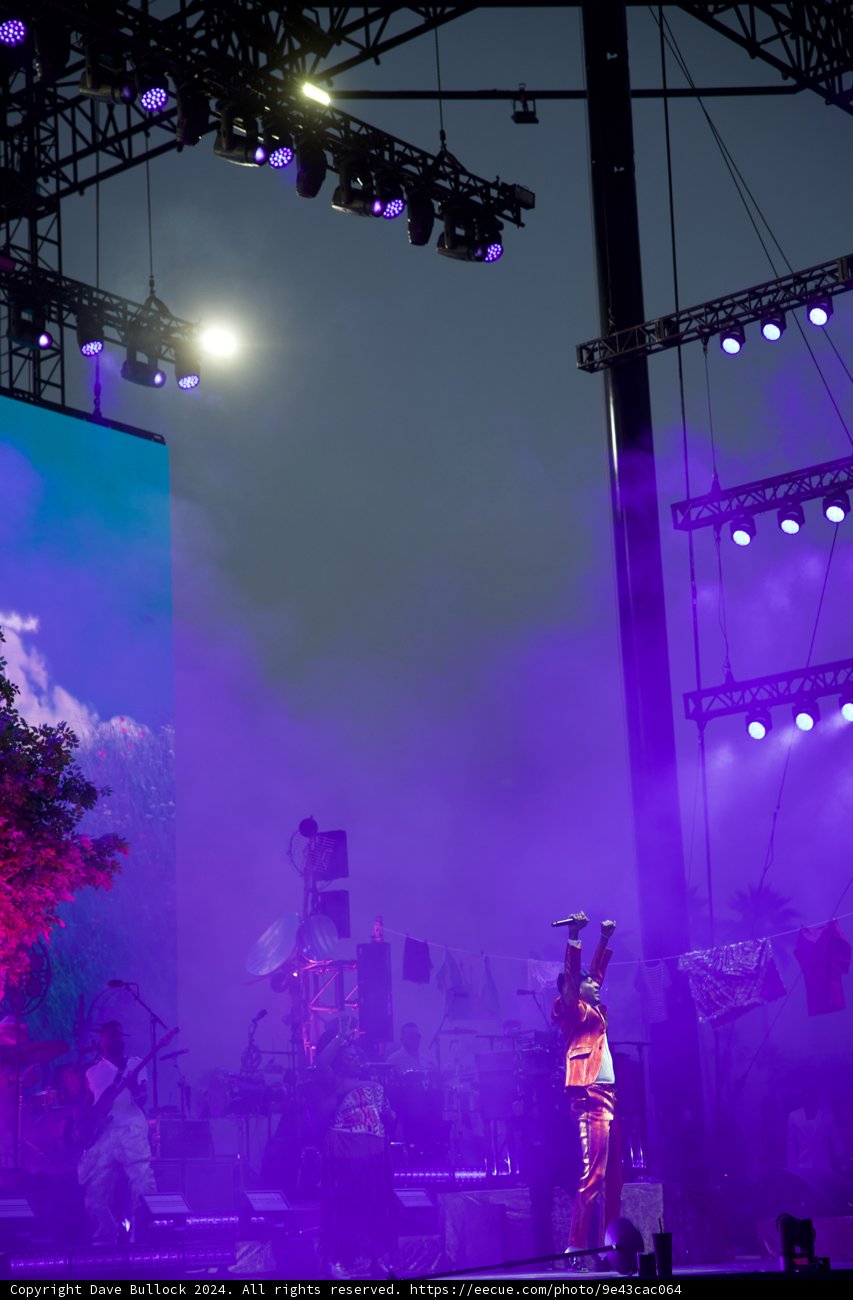 Energetic Evenings at Coachella 2024: A Stage Alive with Music and Color