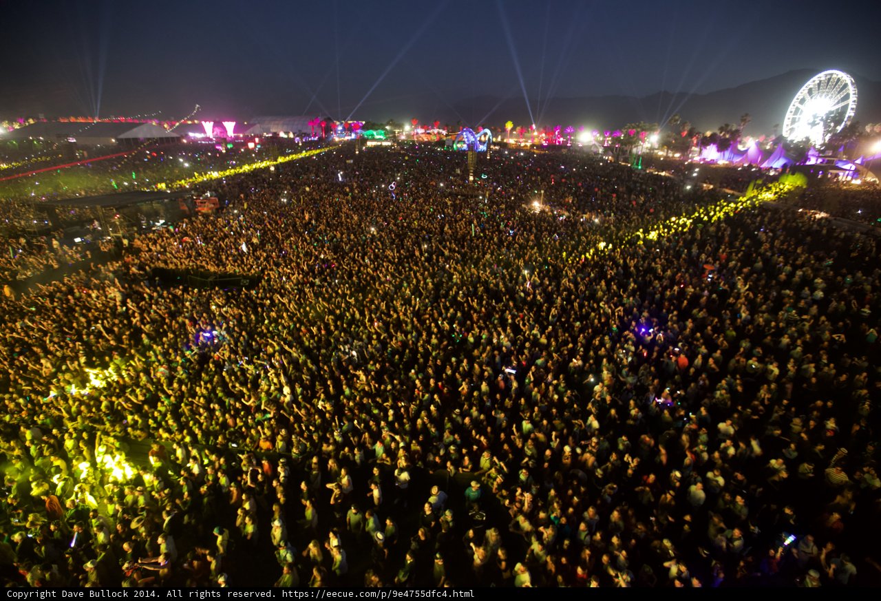Nighttime Excitement at Coachella