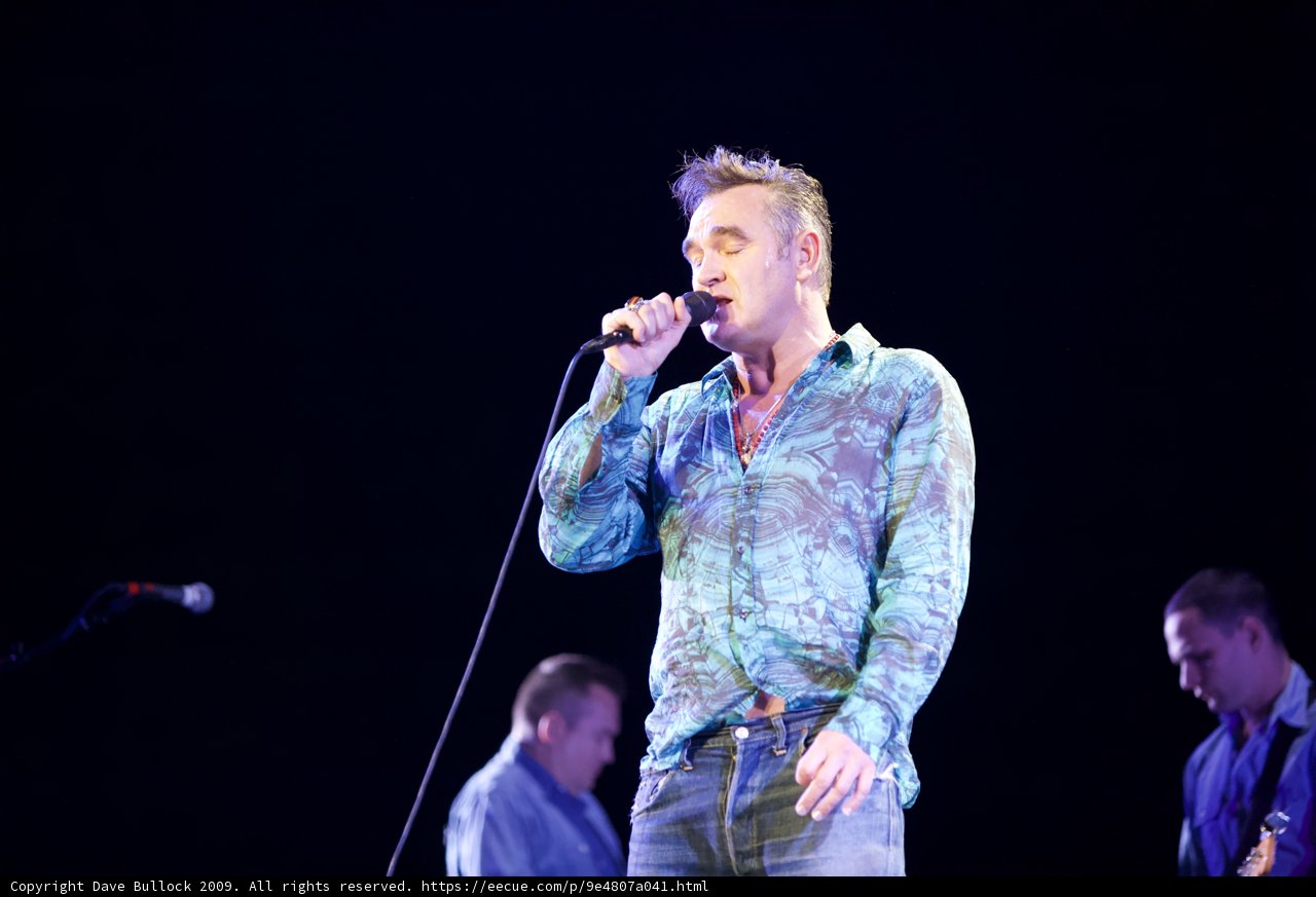 Morrissey Rocks Coachella Stage with Solo Performance