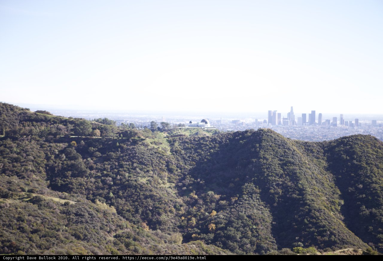 Cityscape from Griffith Park