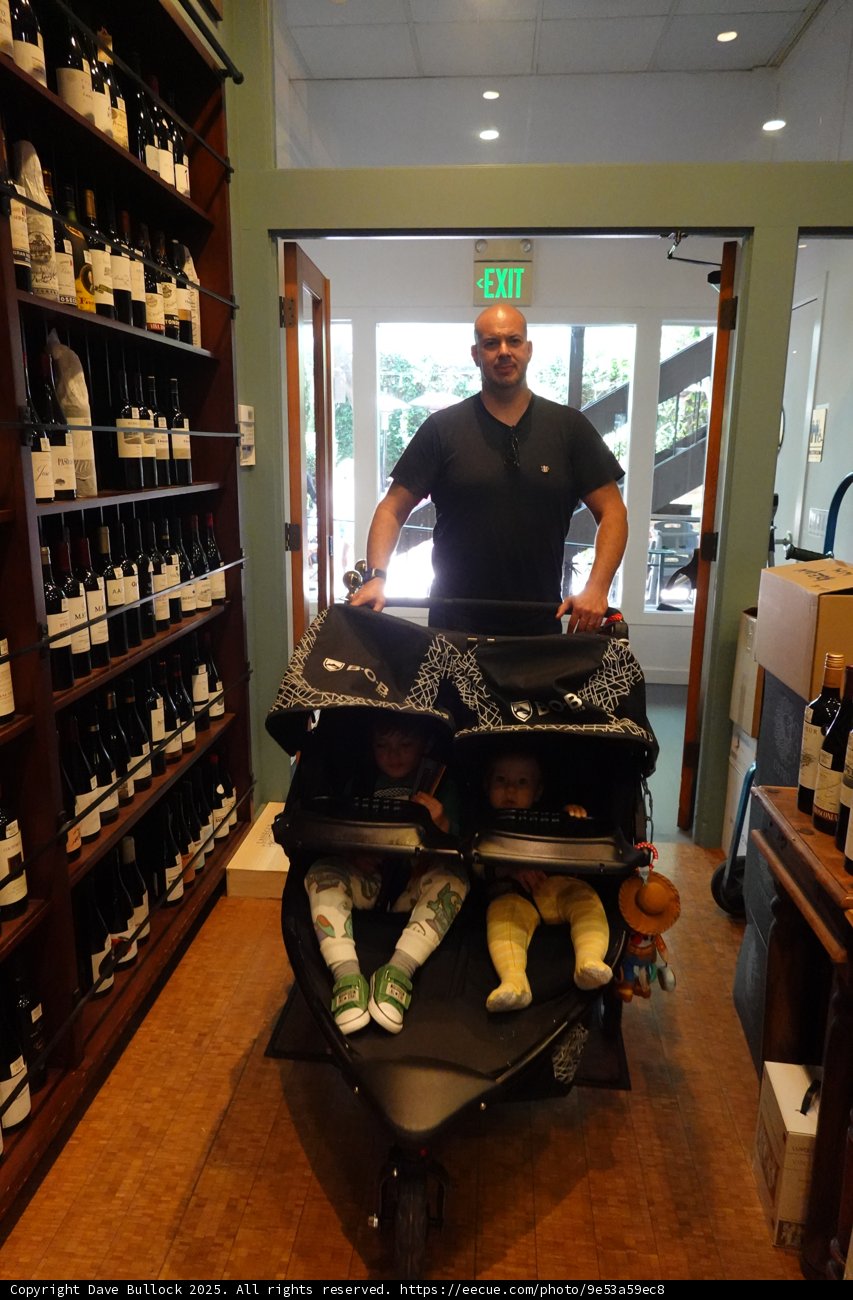 Weekend Stroll in the Wine Shop