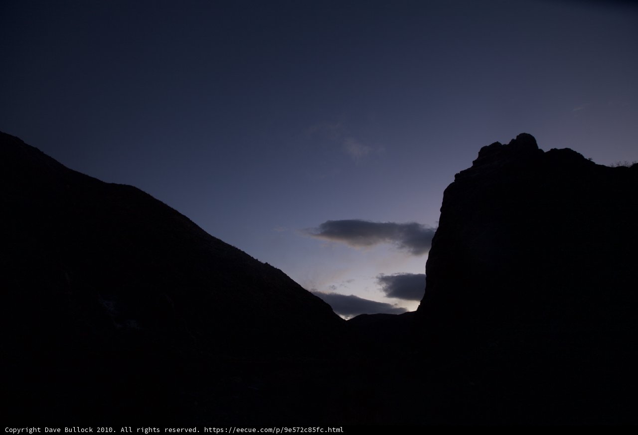 A Majestic Sunset on the Rugged Mountains
