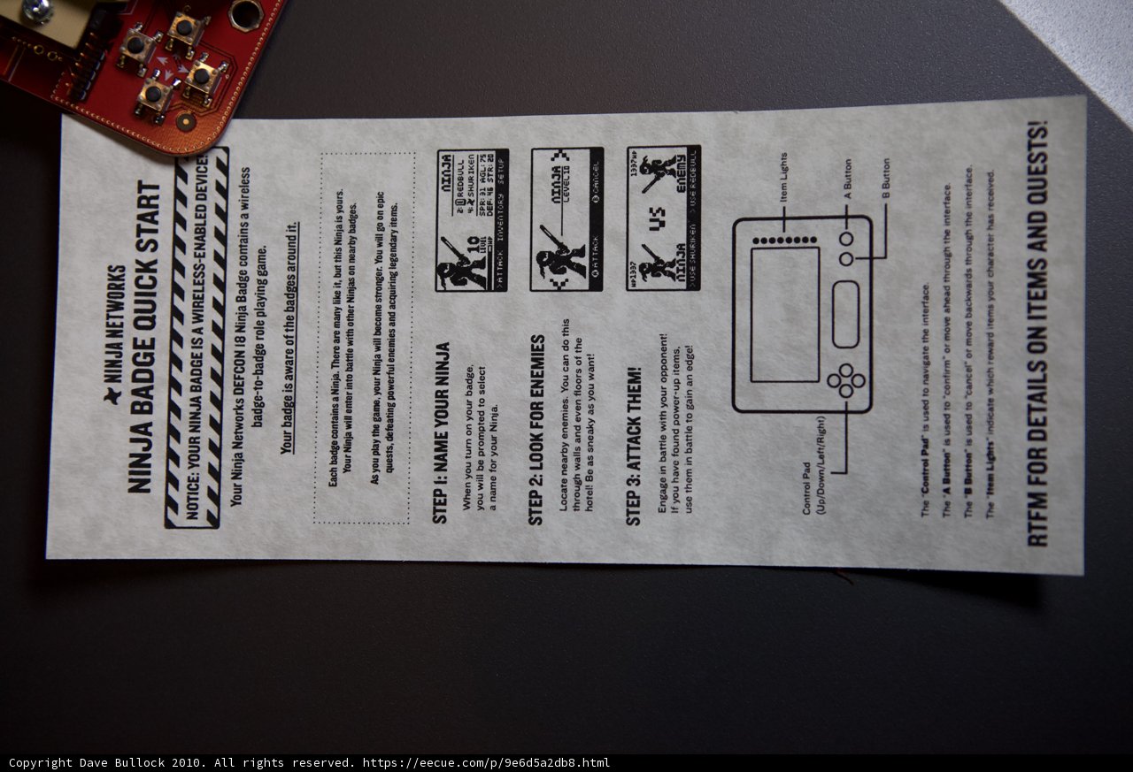 Ninja Instructions