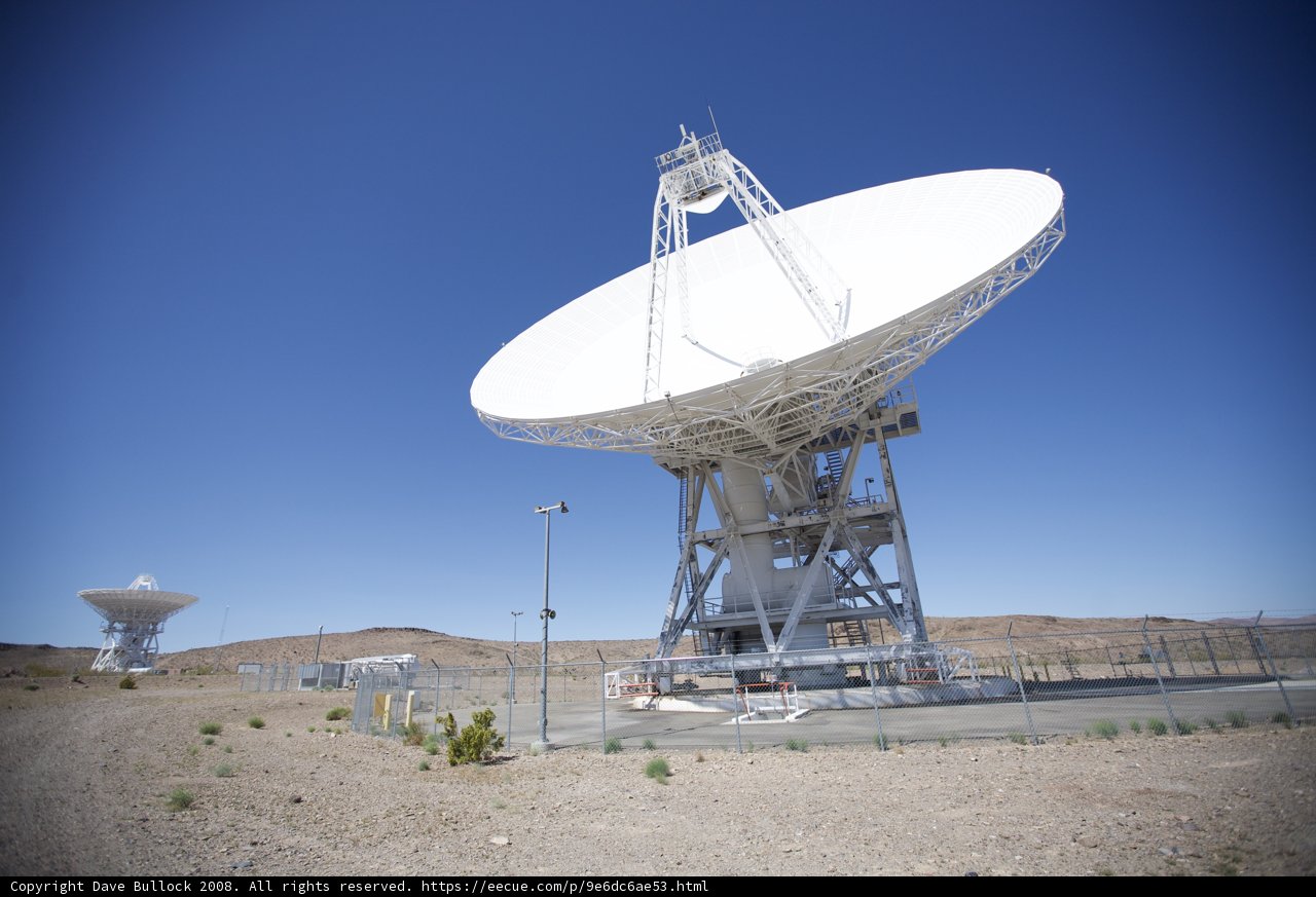 Goldstone Radio Telescope Antennas