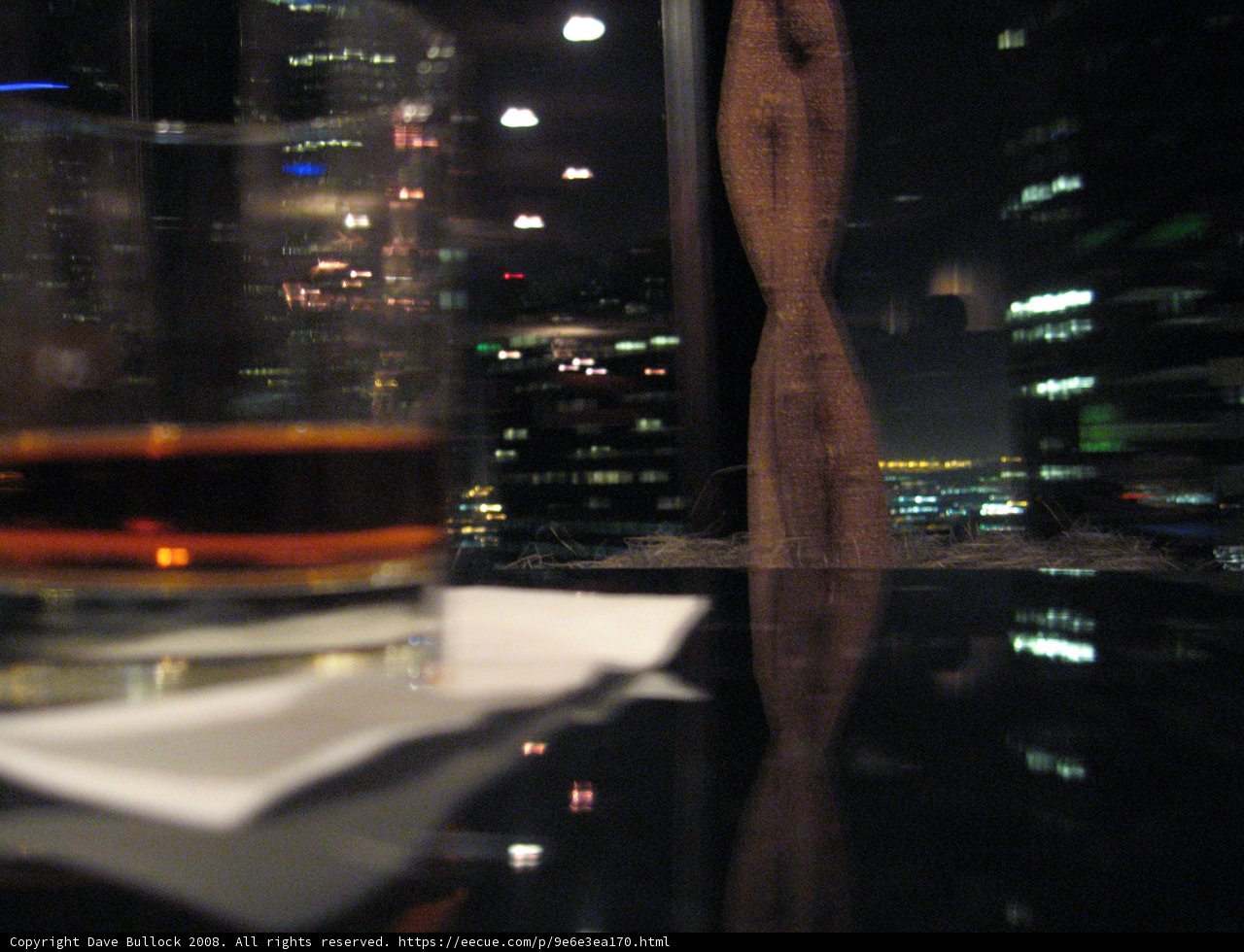 Nightcap at the Bar