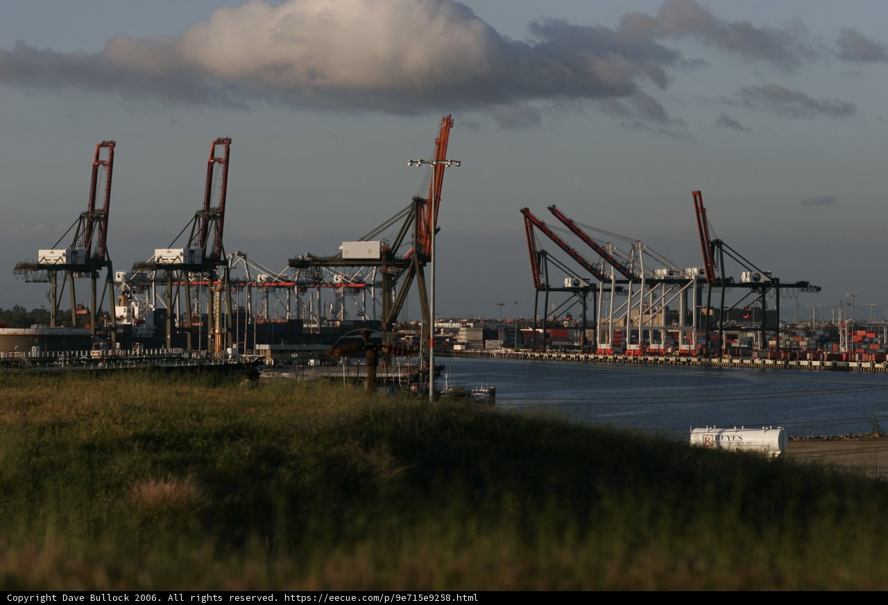 Cloudy Sky Over the Waterfront