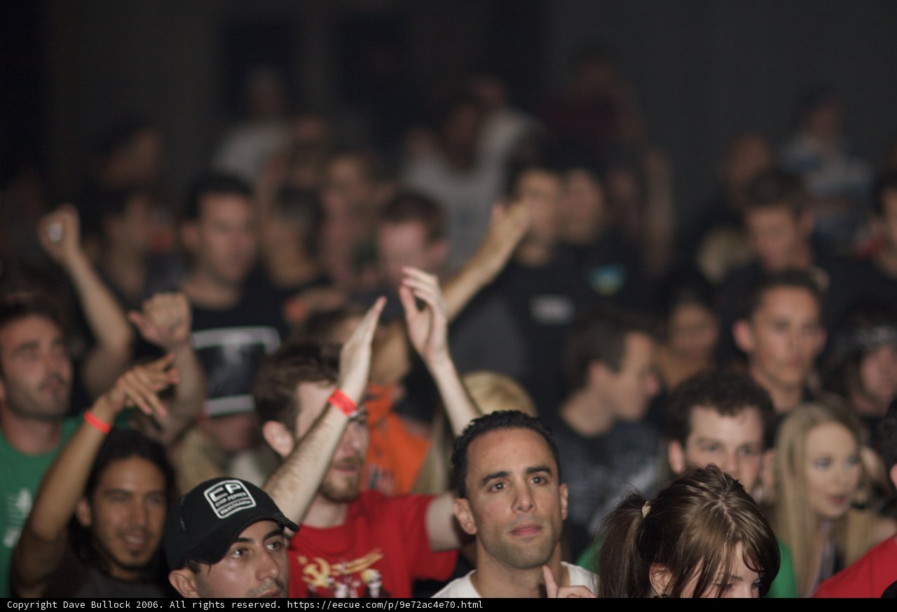 Funky Crowd at Funktion London Electricity Concert