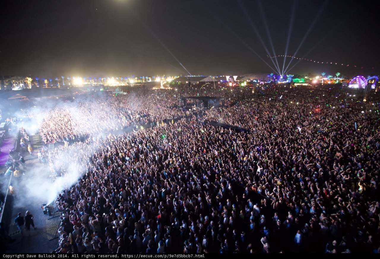 Lights in the Night at Coachella Festival