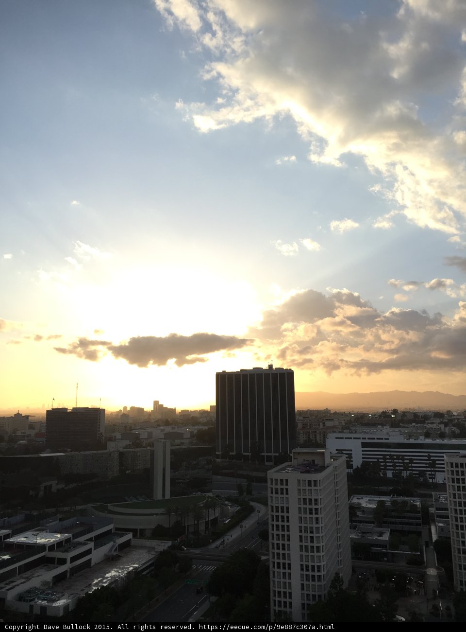 Golden Hour in the Urban Metropolis
