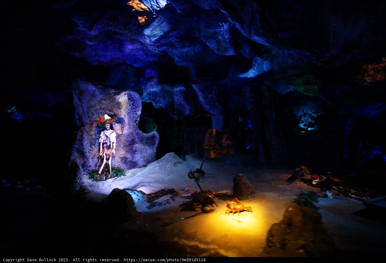 Enchanting Cave Encounter at Disneyland