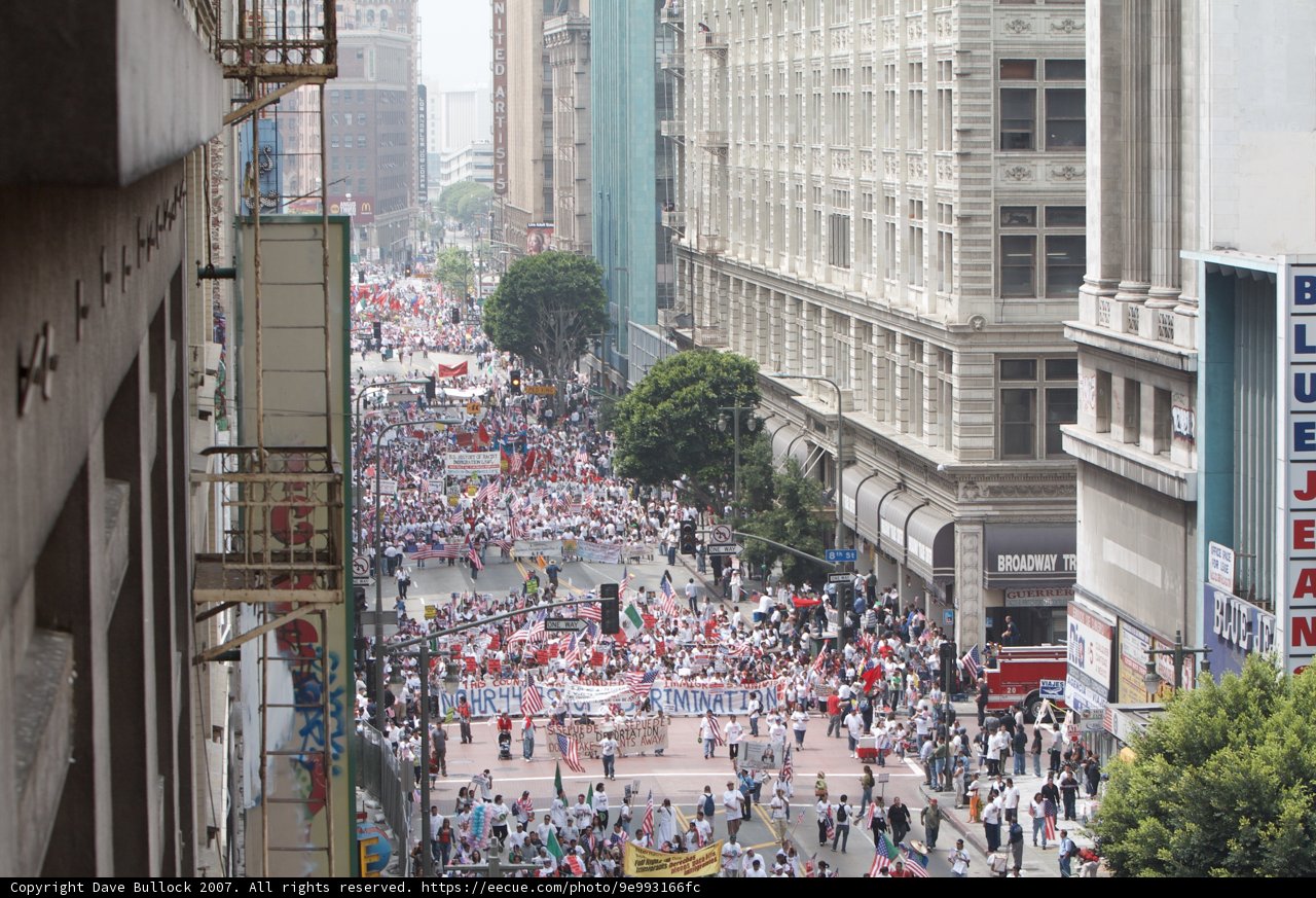 The Great American Boycott: A Metropolis Crowded with Protesters