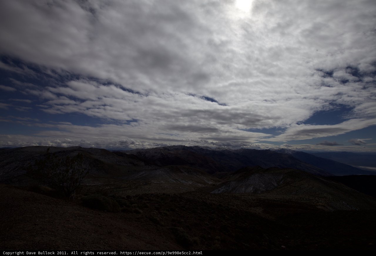 Majestic Mountain Range Bathed in Sunlight