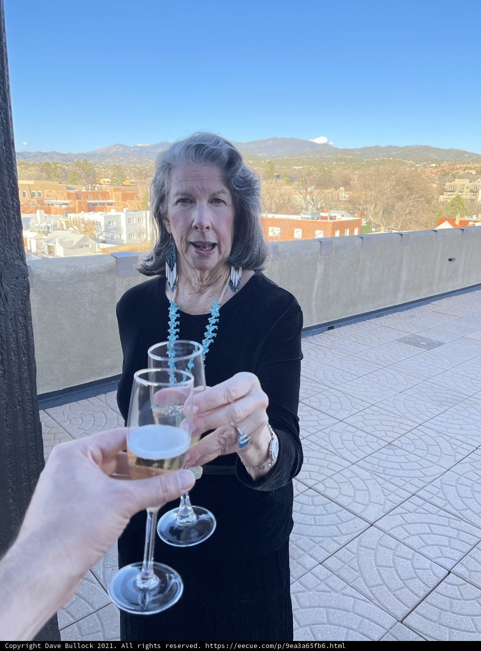 A Toast to the Santa Fe Sunset