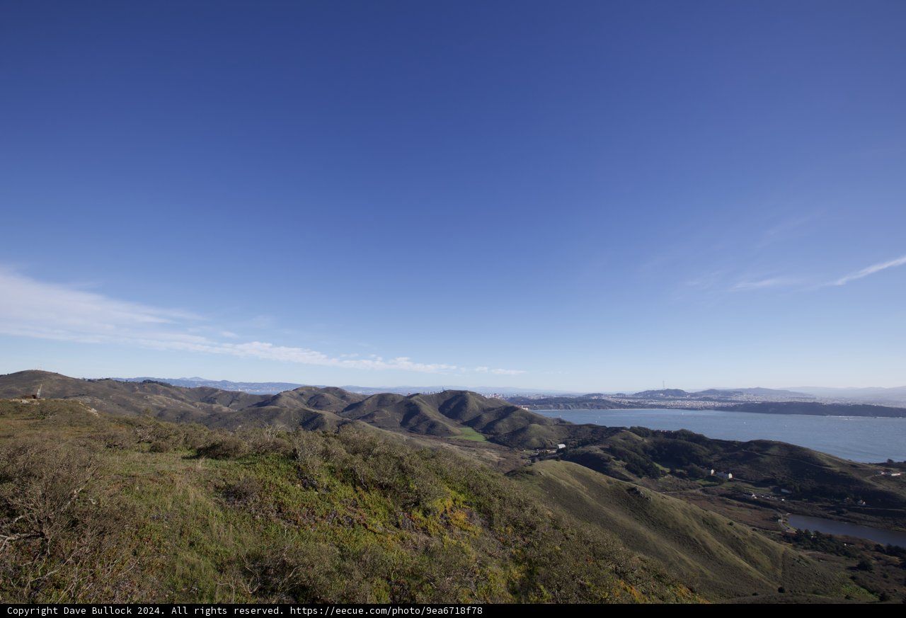 Elevated Perspective: The Bay from the Highlands