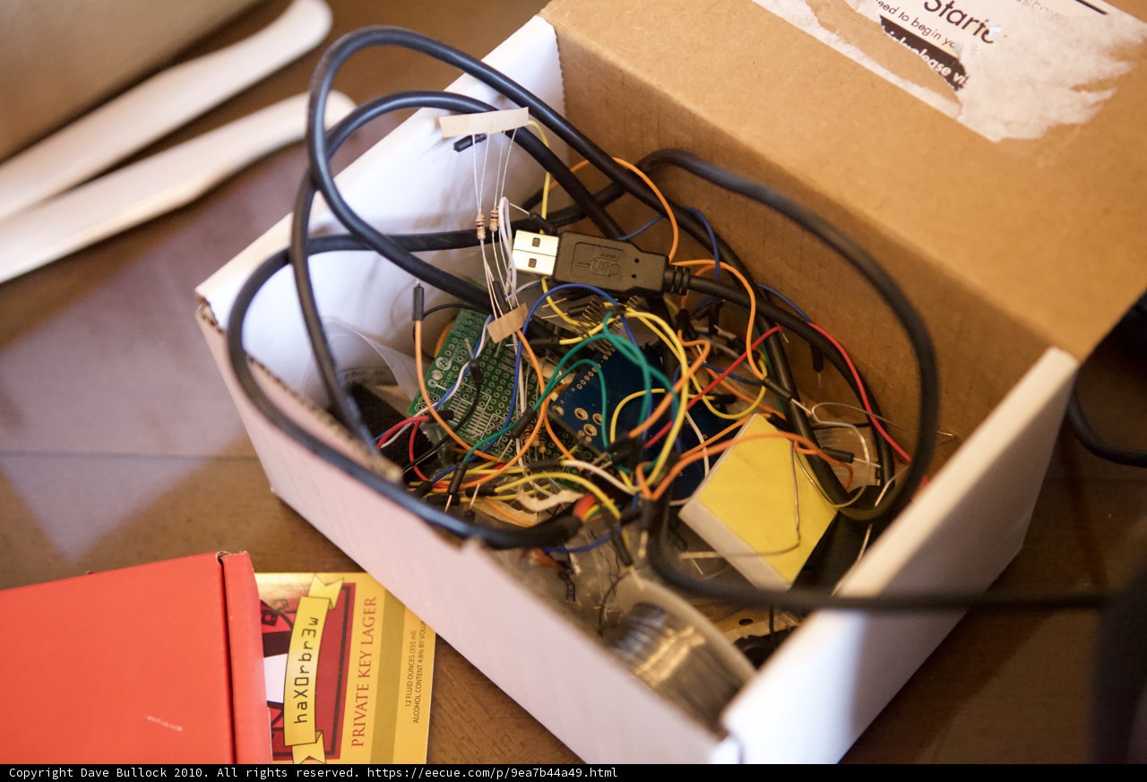Wired up Carton