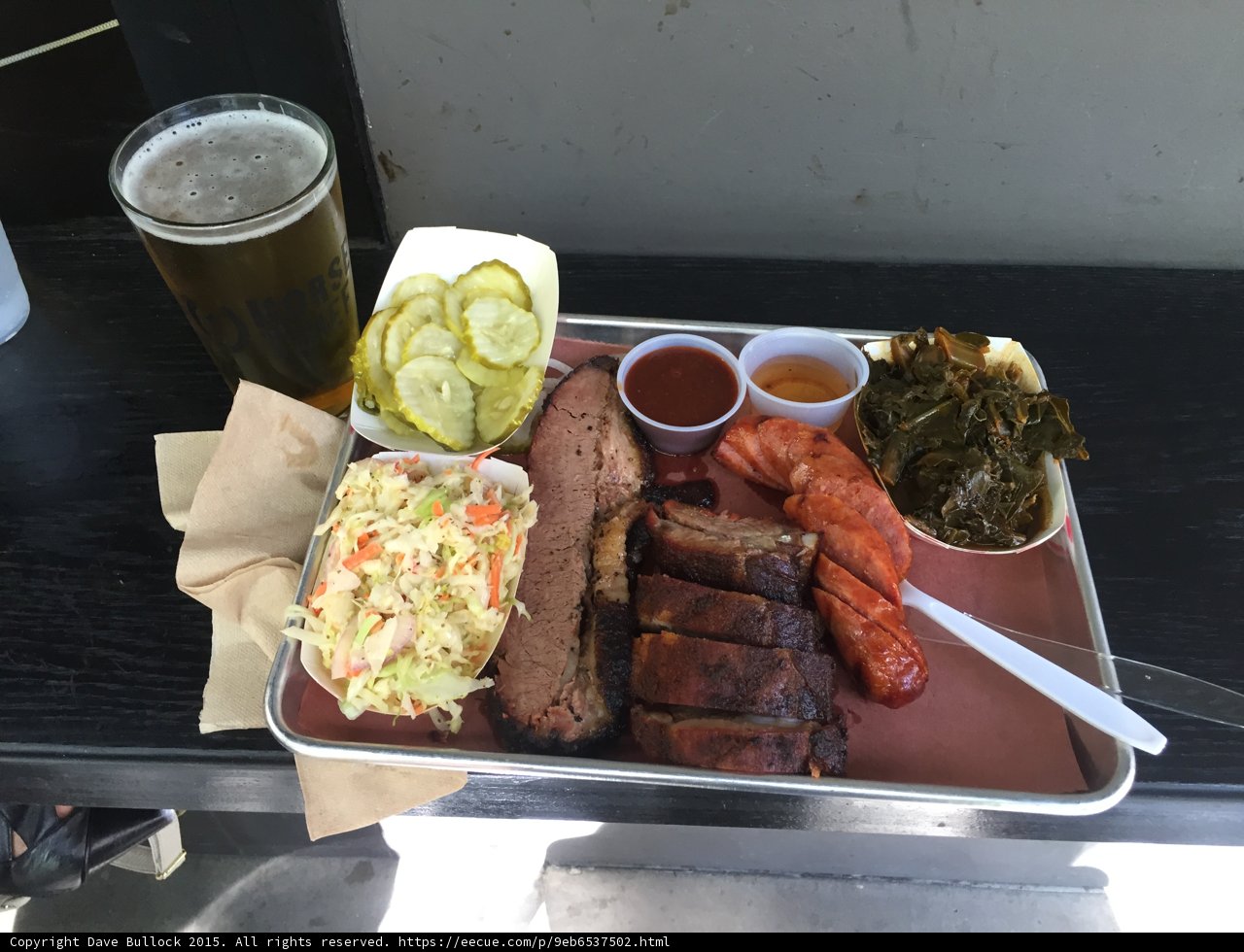 BBQ Tray Close-Up