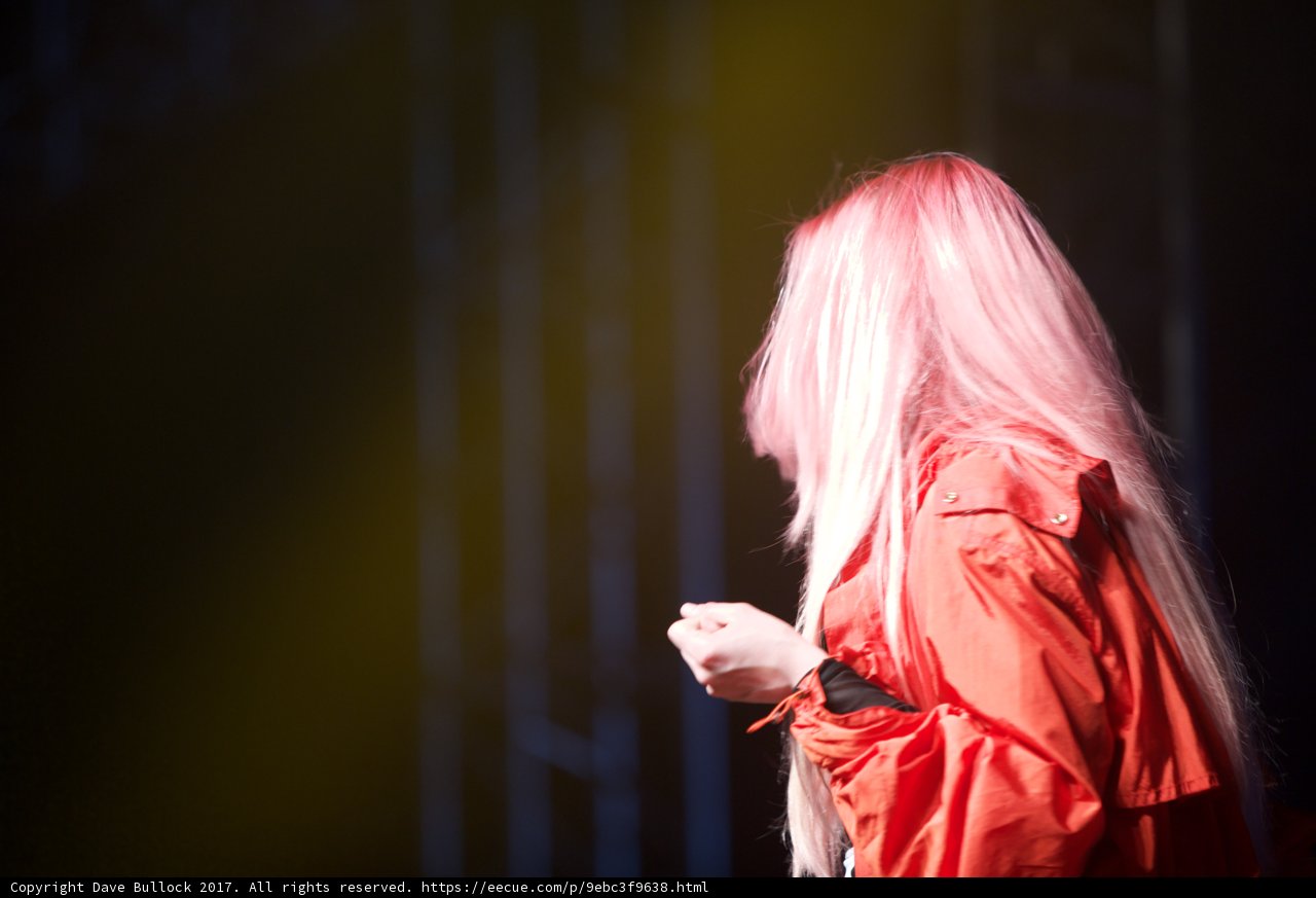 Pink-haired Performer