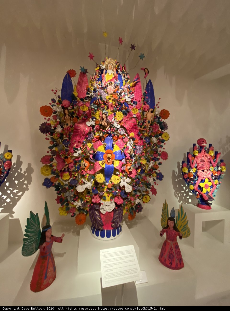 Vibrant Handmade Flower Sculptures on Display