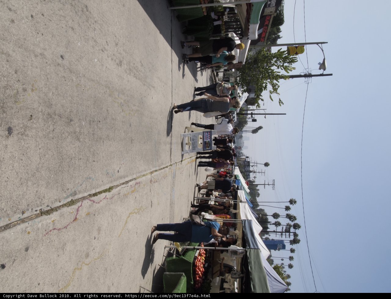 Urban Scene at the Market