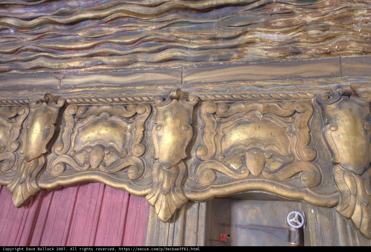 Ornate Gold Door at Monastery