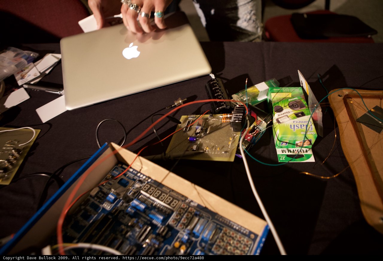 Laptop Workstation at Defcon 17