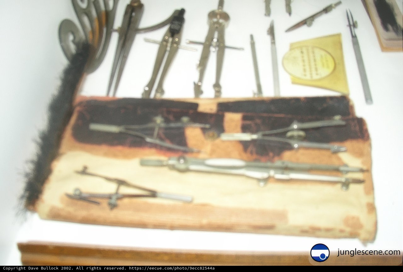 Artistic Tools Display